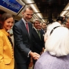 Ispaniya qiroli Madrid metrosiga tushdi (foto)