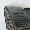 Bokudagi «Trump Tower»da sodir bo‘lgan yong‘in (video)
