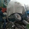 Андижонда поезд ва трактор тўқнашуви содир бўлди (видео)