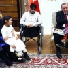 "Mening ko‘zlarimni otamga bering. U meni ko‘rib quvonsin!" so‘zlari muallifi Erdo‘g‘an bilan uchrashdi