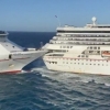 Meksikadagi portlardan birida ikkita kruiz layneri to‘qnashib ketdi (video)