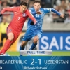 JCh-2018 saralashi. O‘zbekiston Janubiy Koreyaga yutqazdi