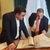 Ибн Синонинг Италияда сақланаётган қўлёзмасидан аниқ нусха нашр қилинади ва фильм яратилади
