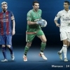 Messi, Buffon va Ronaldu Evropaning eng yaxshi futbolchisi nomi uchun kurashadi