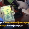 Муборак туман халқ таълими бўлими мудири пора билан қўлга тушди (видео)