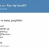 Zamin.uz сайти Телеграмда расмий каналини ишга туширди
