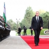 Ko‘ksaroy qarorgohida Vladimir Putinni rasmiy kutib olish marosimi o‘tkazildi (foto)