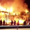 Parkent dehqon bozorida yong‘in sodir bo‘ldi (video)