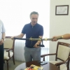 "Bunyodkor" klubi Vadim Abramovga qilich sovg‘a qildi (foto)