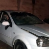 Farg‘onadagi metan gaz quyish shoxobchasida Lacetti portlab ketdi (foto)