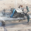 Toshkentda dahshatli avtohalokat: avtomobil ustunga to‘qnashib ketdi (Video)