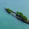 Avstraliyadagi tashlandiq kema orolga aylandi (video)