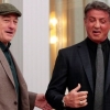 Silvestr Stallone va Robert De Niro boks “jangi” o‘tkazishdi (video)
