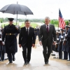 Shavkat Mirziyoyev Pentagonga tashrif buyurdi (foto)