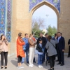 Rossiyalik mehmonlar Samarqand shahrini ziyorat qilishdi (foto)