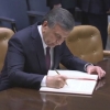 Shavkat Mirziyoyev va Donald Tramp uchrashuvidan eksklyuziv videolavha