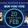 Райхон ва Муниса Ризаева илк бор дуэт куйлади
