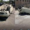 Qoidani mensimagan haydovchi sabab «Matiz» shu ahvolga tushdi