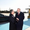 Shavkat Mirziyoyev Erdo‘g‘an bilan uchrashdi (foto, video)