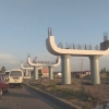Сергелида ер усти метросининг қурилиши давом этмоқда (Фото)