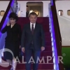 Video: Shavkat Mirziyoyev rafiqasi bilan Xitoyga etib keldi
