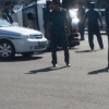 Grand Mir Hotel mehmonxonasi oldida Spark marshrutkani ag‘darib yubordi