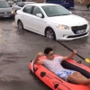 Anqarada so‘nggi 500 yil ichida yuz bergan eng kuchli suv toshqini (video)