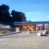 O‘zbekistondagi gaz quyish shoxobchasi portlash yuz berdi (video)