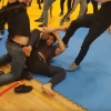 Jui-jitsu turnirida ommaviy mushtlashuv yuz berdi (video)