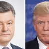 Трамп ва Порошенко ўртасида телефон орқали суҳбат бўлиб ўтди