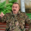 Ilhom Aliyev Tog‘li Qorabog‘ga keldi (video)