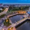 Indoneziyada besh burchakli suzib yuruvchi masjid quriladi