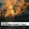 Italiyada bortida qozog‘istonlik sayyohlar bo‘lgan yaxta yonib ketdi va suvga g‘arq bo‘ldi (video)
