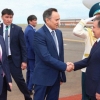 Шавкат Мирзиёев Остонада кутиб олинди