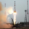 Осмону фалакдан учиб ўтган фазо ракетасини олмаоталиклар томоша қилишди (фото)