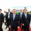 Shavkat Mirziyoyev Sindaoga yetib bordi
