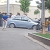 Самарқандда Lacetti Nexia билан тўқнашиб, пиёдалар йўлагидан ўтаётган аёлни уриб юборди