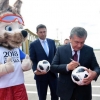 Shavkat Mirziyoyev Moskvaga yetib bordi (foto)