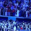Quvaytda muxlislar joylashgan tribuna qulab tushdi (Video)