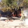 Yashnobod tumanida 2 ta uy yonib ketdi (foto)