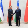 Shavkat Mirziyoyev Xitoy delegatsiyasini qabul qildi