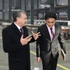 Shavkat Mirziyoyev «Navoiy» erkin iqtisodiy zonasidagi korxonalarga tashrif buyurdi