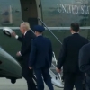 Tramp harbiy yigitning shamol uchirib ketgan furajkasini kiygizib qo‘yishga urindi (Video)