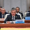 Шавкат Мирзиёев ШҲТ маконида савдо муносабатларини ривожлантириш бўйича амалий таклифни илгари сурди