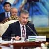 Шавкат Мирзиёев Туркий тилли давлатлар ҳамкорлик кенгаши саммитида нутқ сўзлади (фото)