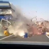 Samarada yuz bergan dahshatli YTH videoga olindi (video)