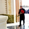 Самарқанд шаҳрида Ислом Каримов мақбараси очилди (фото)