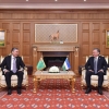 Shavkat Mirziyoyev Gurbanguli Berdimuhamedov bilan uchrashuv o‘tkazdi