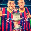 Neymar: “Barselona” prezidentini o‘rnida bo‘lganimda Alvesh bilan shartnomani uzaytirgan bo‘lar edim