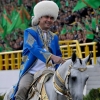Turkmaniston Prezidenti ot poygasida g‘olib bo‘ldi
